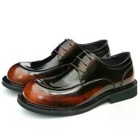 ราคา รองเท้าหนังลูกวัว Oxford สำหรับผู้ชาย รองเท้าหัวกลมมันวาว รองเท้าผู้ชาย (1733027362452243497)