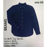 ราคา เสื้อเชิ้ตผู้ชาย BEAMS อก 38 นิ้ว สภาพดี T080 (1733177825414514669)