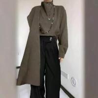 ราคา เสื้อเชิ้ตผู้ชาย สูท เสื้อเชิ้ต + กางเกงขายาว สูทสองชิ้น สไตล์จีนใหม่ เสื้อเชิ้ตคอปก เสื้อเชิ้ตลำลอง กางเกงลำลอง (1732878947652502886)