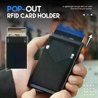 ราคา กระเป๋าใส่บัตรใบเล็ก, วัสดุ Rfid, ป้องกันการปลดล็อค, เหมาะสำหรับบัตรเครดิต, กระเป๋าสตางค์ผู้ชาย, วัสดุโลหะ, มัลติฟังก์ชั่น, สไตล์กระเป๋าสตางค์ (1733411087147632331)