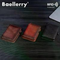 ราคา กระเป๋าสตางค์ผู้ชาย Baellerry สไตล์เรโทร ธุรกิจ สั้น ช่องใส่บัตรหลายใบ ป้องกันการเกิดสนามแม่เหล็ก ความจุมาก ระดับไฮเอนด์ ขนาดเล็ก (1732845951816074404)