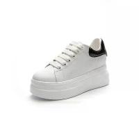 ราคา McQueen รองเท้าผ้าใบสีขาว พื้นหนา เพิ่มความสูง อินเทอร์เน็ต ดารา รองเท้าพ่อ รองเท้ากีฬาลำลอง แฟชั่น อเนกประสงค์ รองเท้าผู้หญิง ใหม่ในปี 2568 (1732891402801480774)