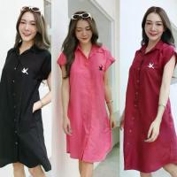 ราคา [พร้อมส่ง] ชุดเดรสผู้หญิง ชุดกระโปรงผู้หญิง กระโปรงยาว เดรสยาว เดรสยาวสาวอวบ ชุดเที่ยวทะเลเดรสเที่ยวทะเล เดรสเชิ้ตยาว ลายมาใหม่ ใส่สบายไม่ร้อน (1733197890497447344)