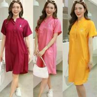 ราคา [COD] ชุดเดรสผู้หญิง ชุดกระโปรงผู้หญิง กระโปรงยาว เดรสยาว เดรสยาวสาวอวบ ชุดเที่ยวทะเลเดรสเที่ยวทะเล เดรสเชิ้ตยาว ลายมาใหม่ ใส่สบายไม่ร้อน (1733468280661640281)