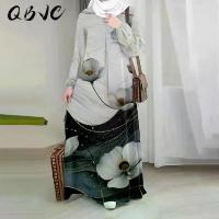 ราคา ชุดเดรสมุสลิม, ชุดเดรสยาว, แฟชั่น, สำหรับงานเฉลิมฉลองและงานเลี้ยง, ชุดเดรสรายอ, ทรงหลวม, แขนยาว, ลายดอกไม้, ชุดเดรสผู้หญิง, สินค้าใหม่ปี 2025 QBVC (1733330769375888494)