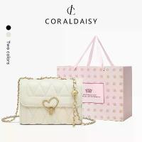 ราคา 【COD】 CORALDAISY bag กระเป๋าใหม่ กระเป๋าสะพายข้างผู้หญิง กระเป๋าสายโซ่ กระเป๋าสะพายข้าง กระเป๋าผู้หญิง (1732684209843111080)