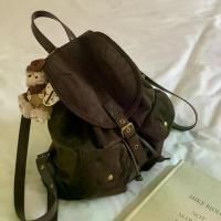 ราคา กระเป๋าเป้สะพายหลังหนังกลับทำมือสไตล์เกาหลีแบบลำลอง น้ำหนักเบา มีสองช่อง เรียบง่าย หนังกลับของกวาง กระเป๋าเป้ผู้หญิง กระเป๋าผู้หญิง (1733245956110845466)