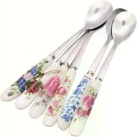 ราคา ช้อนกาแฟ 6 ชิ้น เครื่องสเตนเลสสตีลสีเงิน ดีไซน์โดดเด่น สไตล์เก่า ช้อนขนาดเล็ก น่ารักและสวยงาม เหมาะสำหรับใช้คนน้ำตาล หรือน้ำผึ้ง ไอศกรีม และซุป เหมาะสำหรับการดื่มชาช่วงบ่ายในสำนั (1733387700919895363)