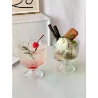 ราคา [เก็บเงินปลายทาง] 【พร้อมส่งจากไทย】ถ้วยไอติม ถ้วยไอศครีม ถ้วยไอศครีมขนมพุดดิ้งใส แก้วบอโรซิลิเกตสูง ใช้ซ้ําได้ ไอศกรีม มิลค์เชค (1732046065565075469)