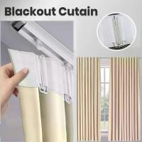 ราคา [พร้อมส่ง] ผ้าม่านจีบจีน ใส่ตะขอ ม่าน ผ้าม่านกันแสงUV เนื้อหนา สามารถกันแสงได้ 90% ม่านตะขอ (สีพื้น เทา ครีม ）ผ้าม่านสำเร็จรูป มีความสวยเก๋ และทันสมัย (1732889829520213526)