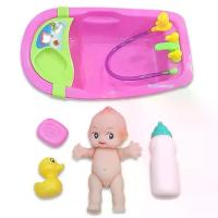 ราคา ดาราแนะนำ Toynamus ตุ๊กตาอ่างอาบน้ำ ชุดของเล่นเด็ก อ่างอาบน้ำเด็กเล่นพร้อมตุ๊กตา ขวดนม สบู่ ยางเป็ด ของเล่นอาบน้ำ ตุ๊กตาเด็ก ของเล่นบทบาทสมมติ เสริมจินตนาการTikTok (1733430547292587237)