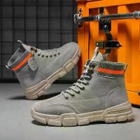 ราคา รองเท้าบูทมาร์ติน ผ้าใบ สไตล์ฤดูใบไม้ร่วง รองเท้าบูทหุ้มข้อผู้ชาย ลำลอง พื้นหนา รองเท้าบูทหุ้มข้อ (1732915023384250234)