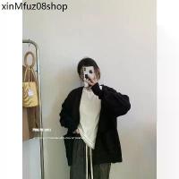 ราคา ⚘CHERISH (พร้อมส่ง) D33 เสื้อคลุมแขนยาว โอเวอร์ไซส์ สีดำ ไหมพรม คอวี กระดุมหน้า ผ้าหนา ไม่คัน ผู้ชายใส่ได้✸ (1733466990609467198)