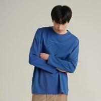 ราคา Mc JEANS เสื้อยืดแขนยาวผู้ชาย คอกลม สีฟ้าคราม MTTZA06 ทรง Regular Fit ผ้า 100% COTTON งานปัก โลโก้ MC สวัสดิการสด (1733382386132420021)