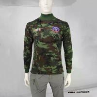 ราคา พร้อมส่ง เสื้อทหารแขนยาว คอเต่า งานปัก สารวัตรทหารบก สห. ทบ. ลายพราง ทหารบก (1733145036340561585)