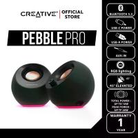 ราคา CREATIVE SPEAKER PEBBLE PRO ลำโพง 2.0 บูลทูธ 5.3 สีดำ เชื่อมต่อผ่าน USB-C พร้อมไฟ RGB (1733481162407118708)