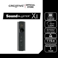 ราคา CREATIVE SOUND CARD Sound Blaster X1 USB DAC ซาวด์การ์ด Hi-res มาพร้อมกับ Headphone Amp และ Super X-Fi (1733481141877311478)