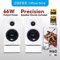ราคา Edifier M60 ลำโพงเดสก์ท็อปขนาดกะทัดรัด 2.0 66W (RMS), Bluetooth V5.3, USB-C, AUX, Hi-Res Audio,LDAC (1732599652219586438)