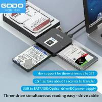 ราคา อะแดปเตอร์ USB 3.0, สาย SATA, IDE/SATA, เหมาะสำหรับฮาร์ดไดรฟ์ IDE 2.5/3.5 นิ้ว, ชุดอะแดปเตอร์, เหมาะสำหรับ HDD/SSD, [COD], GODO SATA / IDE (1732889637738808798)