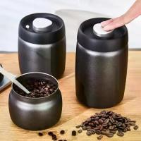 ราคา ทนทาน นержักรส กาแฟเมล็ดบรรจุในเหยือกสุญญากาศ รักษาความสดใหม่ ความจุขนาดใหญ่ ภาชนะเก็บอาหาร 400 800 1200มล. ถังปิดผนึก สำหรับลูกอมน้ำตาล (1733455255090857052)