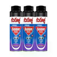 ราคา [COD] baygon ไบกอน สเปรย์กำจัดยุง สูตรน้ำ กลิ่นลาเวนเดอร์ 300 มล. x 3 กระป๋อง (1733401675635917954)