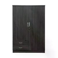 ราคา ตู้เสื้อผ้า 120 ซม. 2 บานเปิด 2 ลิ้นชัก (จัดส่งเป็นแพ็ค) (1733204358872597605)