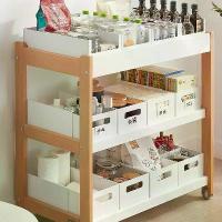 ราคา กล่องเก็บของแบบยืดหดได้ มุมฉาก สไตล์ญี่ปุ่น ตู้เก็บของในครัว ตู้เสื้อผ้า (1733347100490630730)