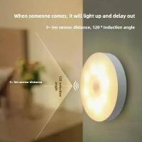 ราคา ไฟกลางคืนเซ็นเซอร์ตรวจจับความเคลื่อนไหวอัจฉริยะ 5 ชิ้น ไฟ LED ใต้ตู้ ตู้ข้างเตียงแม่เหล็ก ชาร์จ USB ได้ บันได ตู้เสื้อผ้า ห้องนอน หอพัก ตู้เสื้อผ้าสำนักงาน รถ RV ของขวัญวันหยุดใน (1733076617298544078)