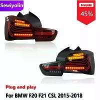 ราคา ชุดไฟท้าย LED DRL สำหรับรถยนต์, สำหรับ BMW F20 F21 CSL 2015-2018, ไฟ DRL หมอกอัตโนมัติ, ไฟเลี้ยวเบรก, ปลั๊กแอนด์เพลย์ (1732983815401866553)
