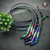 ราคา สายถักเบรคแท้ ST6 งานกล่อง หัว45/90ยาว36นิ้ว พร้อมปลดวาวเลสใช้งานได้จริง รับประกันรั่วซึม ชุด สี มีโอ 125 ไฟ สปอร์ตไลท์ led ผ้า เบรค จานเบรค จีออ โน่ abs ลัคชูรี่ หมุดเลส สนิม แท้ (1732485122860418852