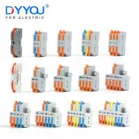 ราคา ขั้วต่อสายไฟอเนกประสงค์แบบกะทัดรัด 25 ชิ้น พร้อมสปริงลีฟ สำหรับการเดินสายไฟภายในบ้าน ไฟ LED และงานอิเล็กทรอนิกส์ (1733259223898228660)