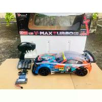ราคา V-MAX TURBO รถดิฟขับ4ติดเทอร์โบ IP565g ขนาด1/10 รถดริฟบังคับขับเคลื่อน 4 ล้อ ไฟ LED ที่ล้อ รีโมท 2.4gh แบตเตอรี่ Lipo 7.4v/1300mah รถกะบะติดเครื่องเสียง รถกะบะขับเคลื่อนสี่ล้อ (1732268864459343729)