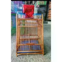 ราคา COD กรงนกหัวจุก13/15/17ซี่ +ผ้าคลุม+ถ้วยพลาสติก+ อุปกรณ์ติดกรง เกียวกล่วย หัวกรงไม้ตะขอ คอนกลาง คอนข้าง (1733263164243216113)