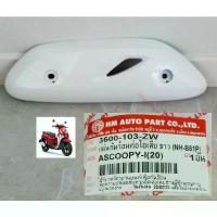ราคา ฝาครอบท่อ เเผ่นกันร้อนท่อ ไอเสีย ขาว NH-B61P รุ่น สกู๊ปปี้ ไอ SCOOPY-I ปี 2021-2023 # 3600-103-ZW คําแนะนําการขายที่ร้อนแรงในเดือนนี้ ผ้าคลุม เบาะ มอเตอร์ไซค์ น็อต เลส รับ หุ (1733071913120597685)