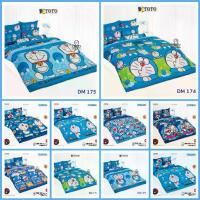 ราคา TOTO [ครบชุด รวมนวม] ผ้าปูที่นอน+นวม 3.5/5/6 ฟุต ลายโดราเอม่อน Doraemon ลายการ์ตูน ลิขสิทธิ์แท้ DM174 DM175 (1732963064618583483)