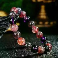 ราคา สร้อยข้อมือคริสตัล ซุปเปอร์เจ็ด ซุปเปอร์สวย หลากสี (ม่วง แดง เหลือง ทอง สตอเบอรี่ ดอกไม้) เหมาะสำหรับเป็นของขวัญ (1732684136363885616)