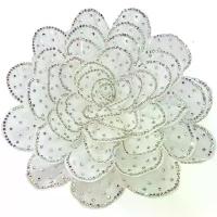 ราคา เข็มกลัดดอกไม้ใหญ่สำหรับผู้หญิง เข็มกลัดดอกไม้สีขาวและคริสตัลใสสุดหรู สำหรับงานแต่งงาน งานเลี้ยง เครื่องประดับทุกวัน อุปกรณ์เสริมดอกไม้หรูหราสำหรับชุดเดรส สูท กระเป๋า เข็มกลัดผ้า (1733453446043043607)