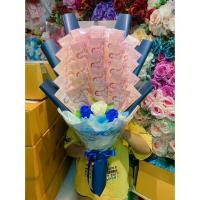 ราคา [COD] ช่อเปล่าใส่เงิน ขนาด30 ใบ +ดอกไม้ เหมาะสำหรับบูชาพระ บูชาพระบรมสารีริกธาตุ บูชาพระพิฆเนศ เป็นของขวัญ ของฝาก ของที่ระลึก (1732726457083135257)