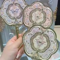 ราคา กระจกถือไหล่เมฆผีเสื้อ, ดอกไม้, กระจกเจ้าหญิงคลาสสิกสไตล์แห่งชาติ (1731743365262050320)