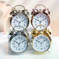 ราคา Vintage 4Inch Metal Bell Alarm Clock Aishida Silent Movement Clock Student Bedside Clock With Light ใบ ไม้ เปลี่ยน สี ดอกดาวเรือง สด eucalyptus tree ช่อ ดอกไม้ (1733119451828226026)