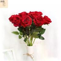 ราคา ขายดี ดอกกุหลาบประดิษฐ์ ดอกกุหลาบปลอม ดอกไม้ประดิษฐ์ ดอกไม้ปลอม กุหลาบผ้าสักหลาด กุหลาบผ้า wool ตกแต่งบ้าน ตกแต่งห้อง (1732049461283030475)