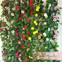 ราคา กุหลาบประดิษฐ์ ดอกไม้ปลอม เถาวัลย์ฝรั่งเศส ตกแต่งงานแต่งงาน ตกแต่งผ้าไหม เถาวัลย์ดอกไม้ประดิษฐ์ เถาวัลย์ดอกไม้ตกแต่ง (1732626754992047691)