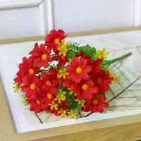 ราคา ดอกไม้ประดิษฐ์ ดอกเดซี่เล็ก ดอกกล้วยไม้กระโดด ดอกไม้ปลอม 28 หัว ตกแต่งสวนบ้าน ดอกไม้ผ้าไหม ดอกไม้กลางแจ้ง ดอกเก๊กฮวยป่าขนาดเล็ก (1733269662480369607)