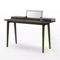 ราคา Modernform โต๊ะเครื่องแป้ง รุ่น HOVER ขนาด S125*60*82 โครงไม้น้ำตาล ท็อปทำสีเทา (1733179987953681431)