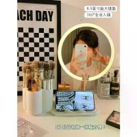 ราคา กระจกแต่งหน้าไฟ LED พร้อมแสงสำหรับนักเรียน ห้องนอน โต๊ะเครื่องแป้ง กระจกแต่งหน้าพร้อมแสงเติมสไตล์หรูหรา (1733199983418967680)