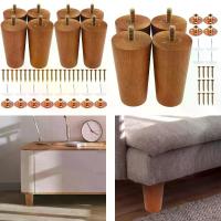 ราคา ขาเฟอร์นิเจอร์ไม้, ขาโซฟาที่ทนทาน, ขาโซฟาเพื่อสุขภาพ, ขาตู้ที่เชื่อถือได้, ขาเก้าอี้อเนกประสงค์, สำหรับตู้, โซฟา, โซฟา, โต๊ะเครื่องแป้ง, สีน้ำตาล, มีให้เลือก 4/8 ชิ้น, 3f997 (1733404251621787433)
