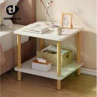 ราคา THailoongโต๊ะกาแฟ โต๊ะข้างเตียง โต๊ะโซฟา ไตล์โมเดิร์น ห้องรับแขกสไตล์มินิมอล วางข้างโซฟา ขายร้อน ที่นอน 6 ฟุตยางพารา (1732168017073964899)