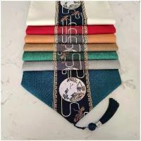 ราคา ผ้าปูโต๊ะเซนสไตล์จีน มาใหม่ ราคาไม่แพง หรูหราคุณภาพสูง เหมาะสำหรับห้องนั่งเล่น โต๊ะอาหาร แถบตอม่อ เสื่อโต๊ะน้ำชา ตอม่อโต๊ะน้ำชา (1730119173548575304)