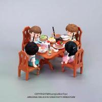 ราคา โต๊ะและเก้าอี้ขนาดเล็ก, อุปกรณ์ประกอบฉากโรงละครสมมติ, เครื่องประดับขนาดเล็กบ้านตุ๊กตา, โต๊ะอาหาร, ของเล่นเด็ก, ชุดของขวัญขนาดเล็ก (1731969676249302907)