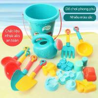 ราคา YELLOWLady ของเล่นชายหาด 18 ชิ้น ชุดของเล่นทรายแบบ beach รวมรถบรรทุกทราย ถัง ล้อทราย กระป๋องรดน้ำ พลั่ว คราดและแม่พิมพ์ทราย ปลอดภัยสำหรับเด็ก วัสดุ TPE อ่อน ไม่มี BPA ของขวัญที่ย (1733054798874510563)